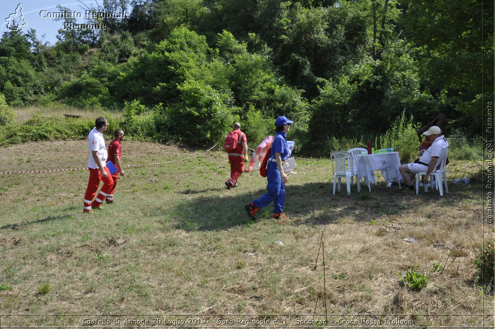 Castello di Annone 20 Luglio 2019 - Gara Regionale di 1 Soccorso - Croce Rossa Italiana - Comitato Regionale del Piemonte