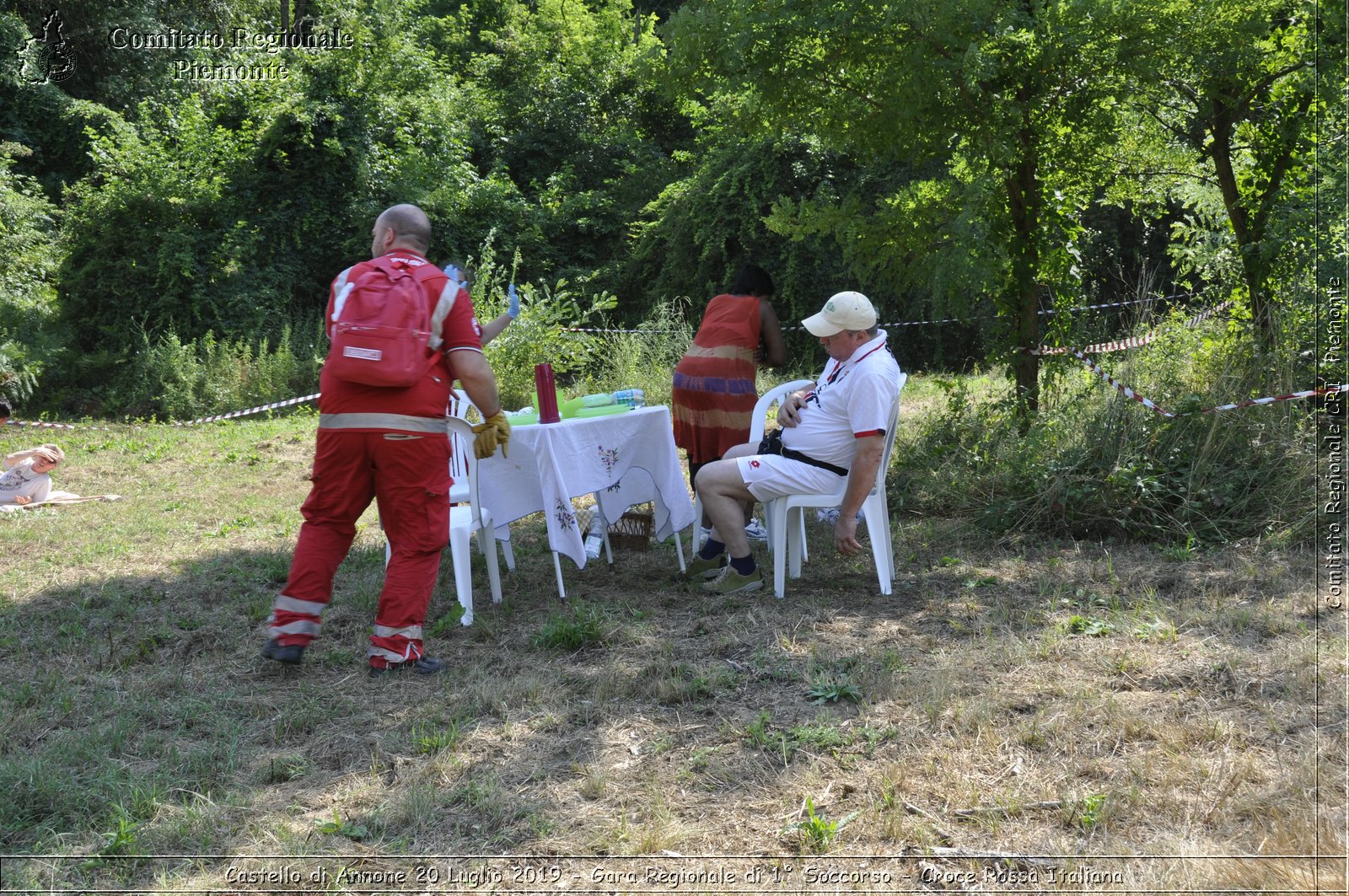 Castello di Annone 20 Luglio 2019 - Gara Regionale di 1 Soccorso - Croce Rossa Italiana - Comitato Regionale del Piemonte