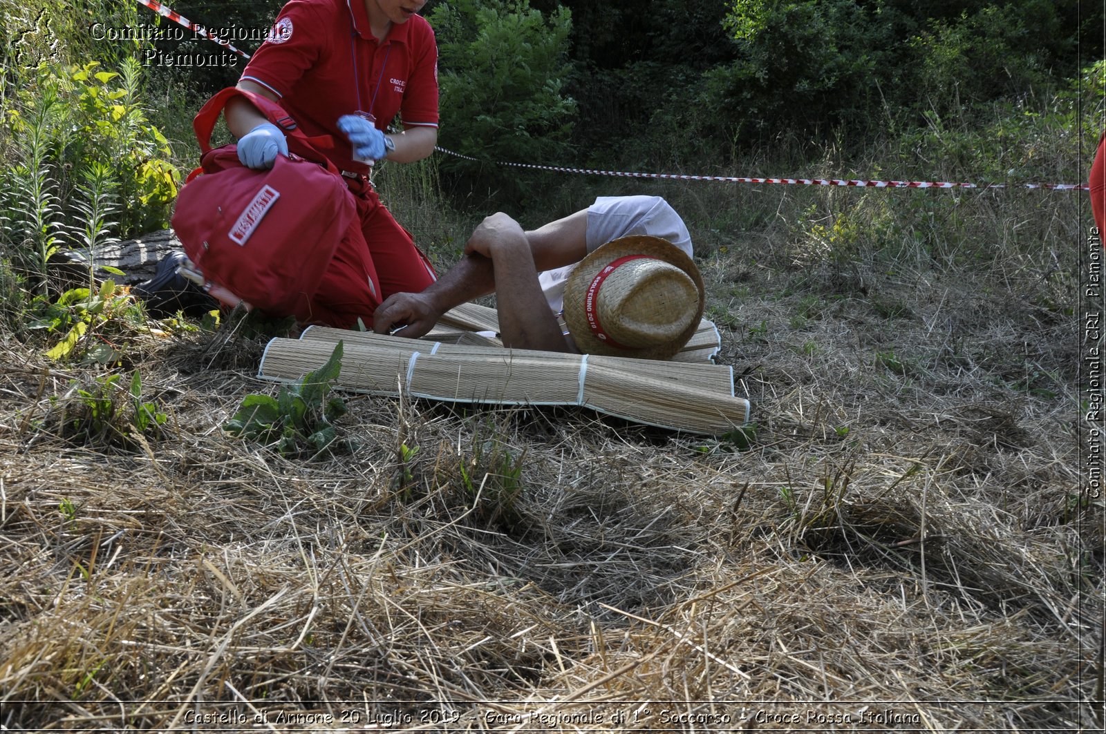 Castello di Annone 20 Luglio 2019 - Gara Regionale di 1 Soccorso - Croce Rossa Italiana - Comitato Regionale del Piemonte