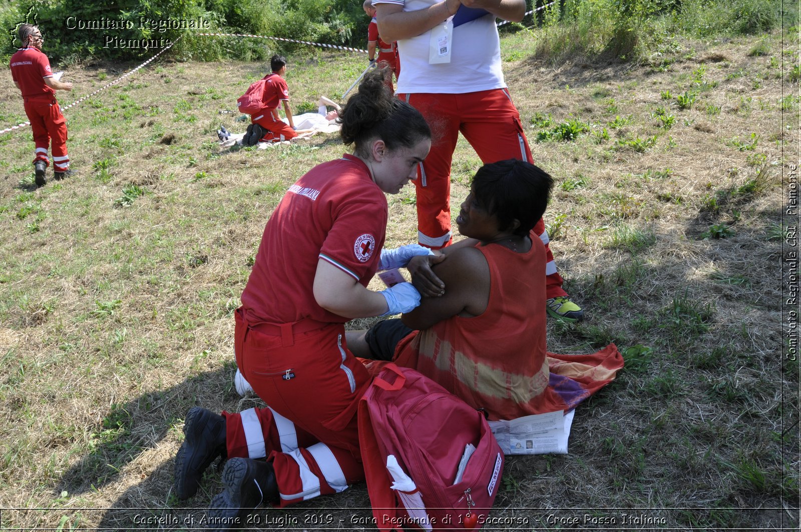 Castello di Annone 20 Luglio 2019 - Gara Regionale di 1 Soccorso - Croce Rossa Italiana - Comitato Regionale del Piemonte