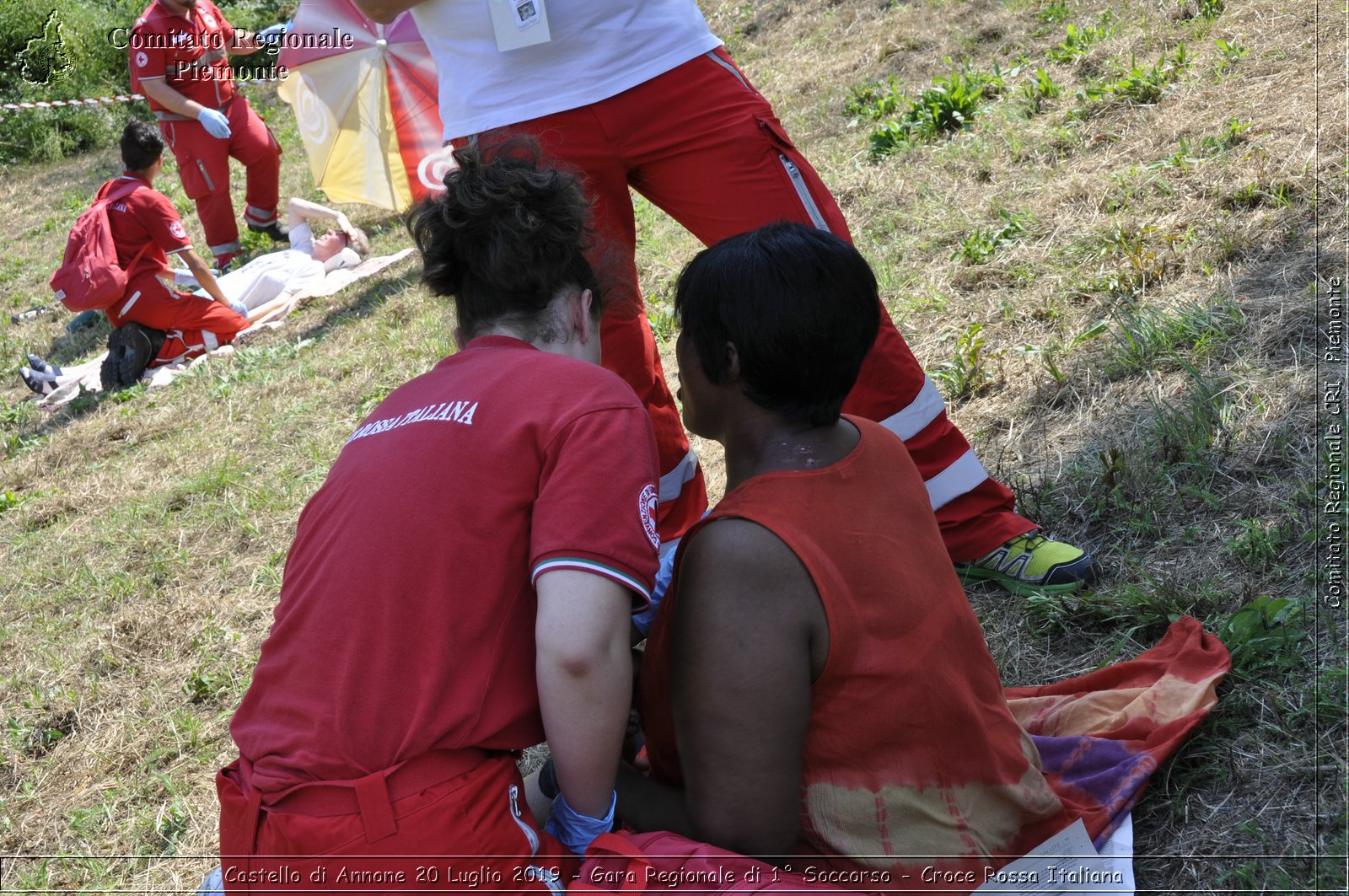 Castello di Annone 20 Luglio 2019 - Gara Regionale di 1 Soccorso - Croce Rossa Italiana - Comitato Regionale del Piemonte