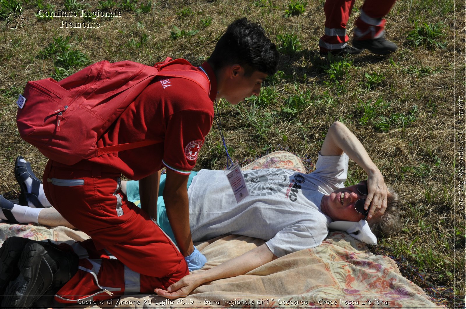 Castello di Annone 20 Luglio 2019 - Gara Regionale di 1 Soccorso - Croce Rossa Italiana - Comitato Regionale del Piemonte