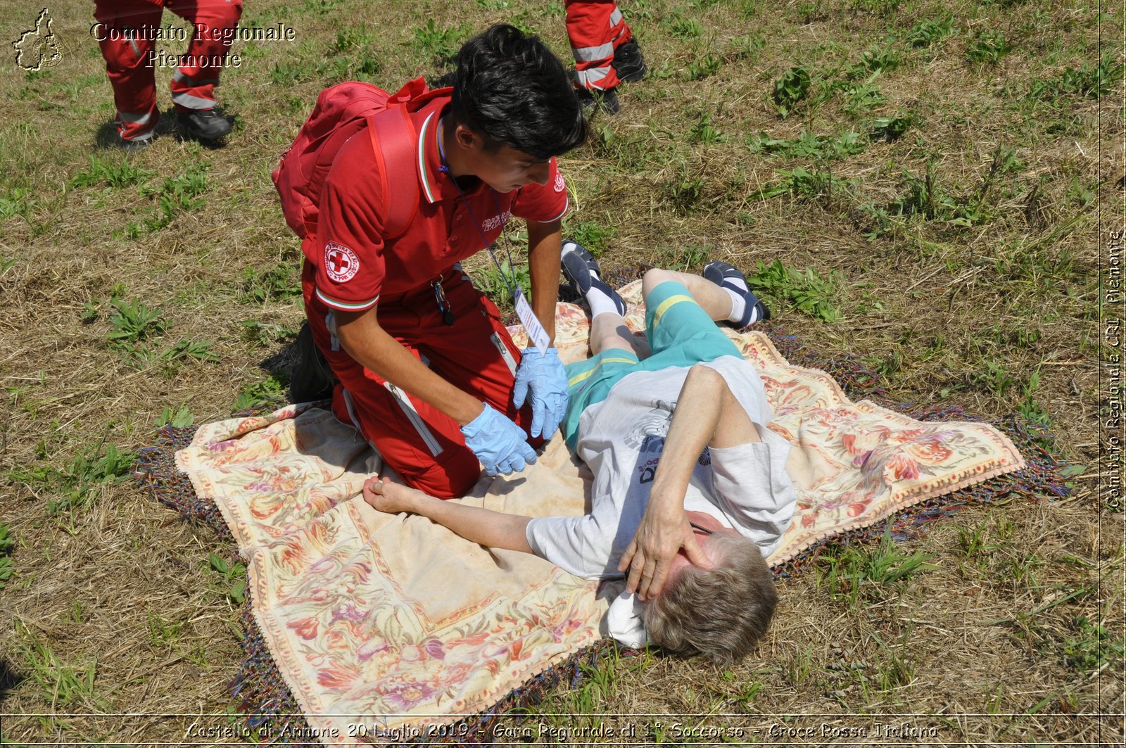 Castello di Annone 20 Luglio 2019 - Gara Regionale di 1 Soccorso - Croce Rossa Italiana - Comitato Regionale del Piemonte