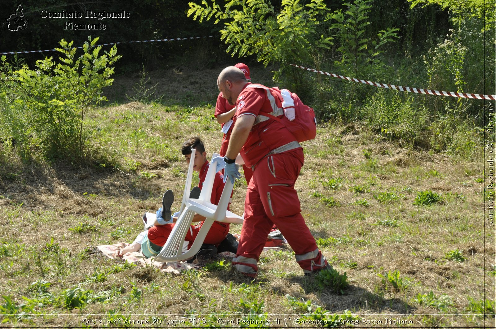 Castello di Annone 20 Luglio 2019 - Gara Regionale di 1 Soccorso - Croce Rossa Italiana - Comitato Regionale del Piemonte