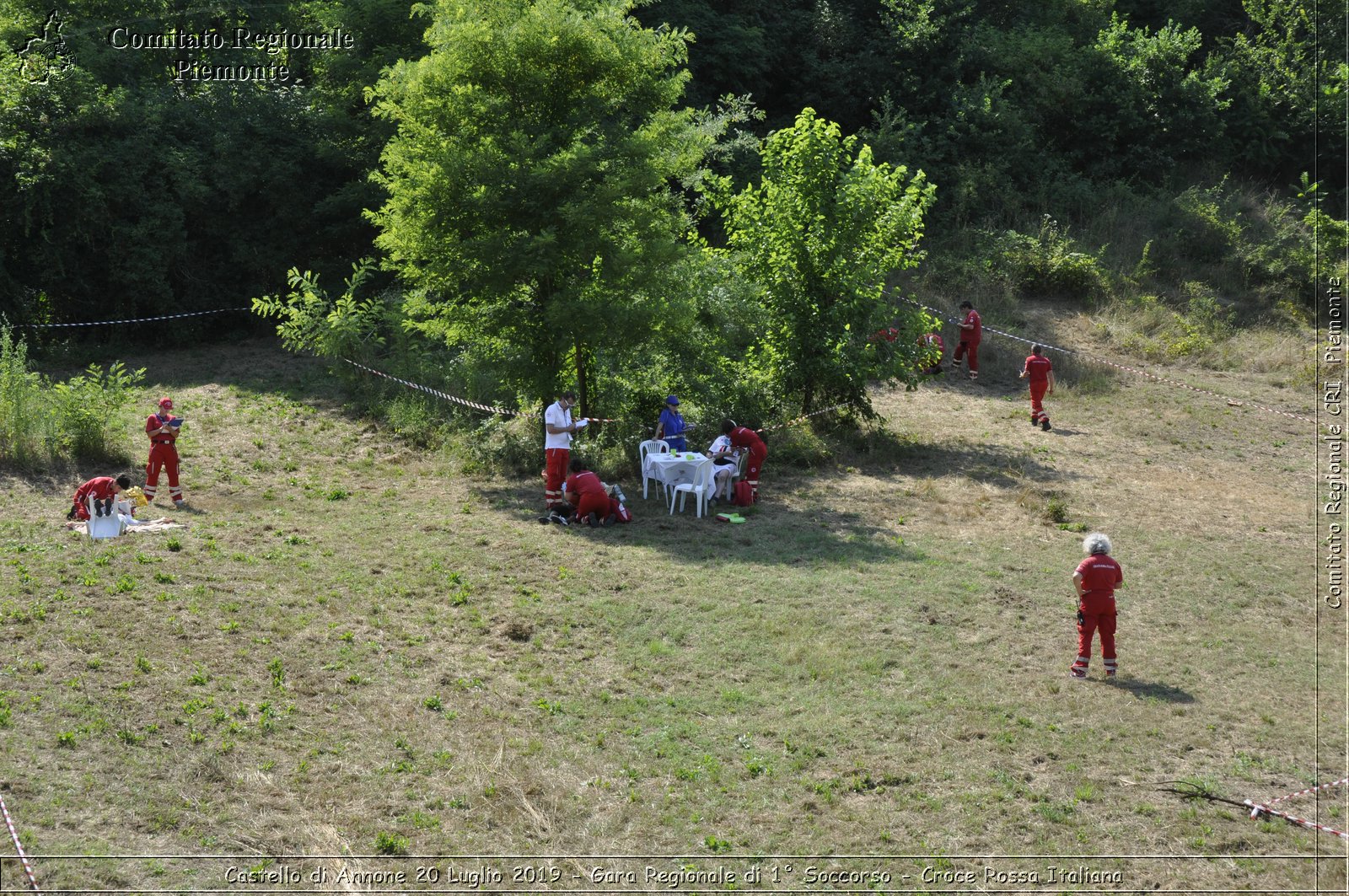 Castello di Annone 20 Luglio 2019 - Gara Regionale di 1 Soccorso - Croce Rossa Italiana - Comitato Regionale del Piemonte