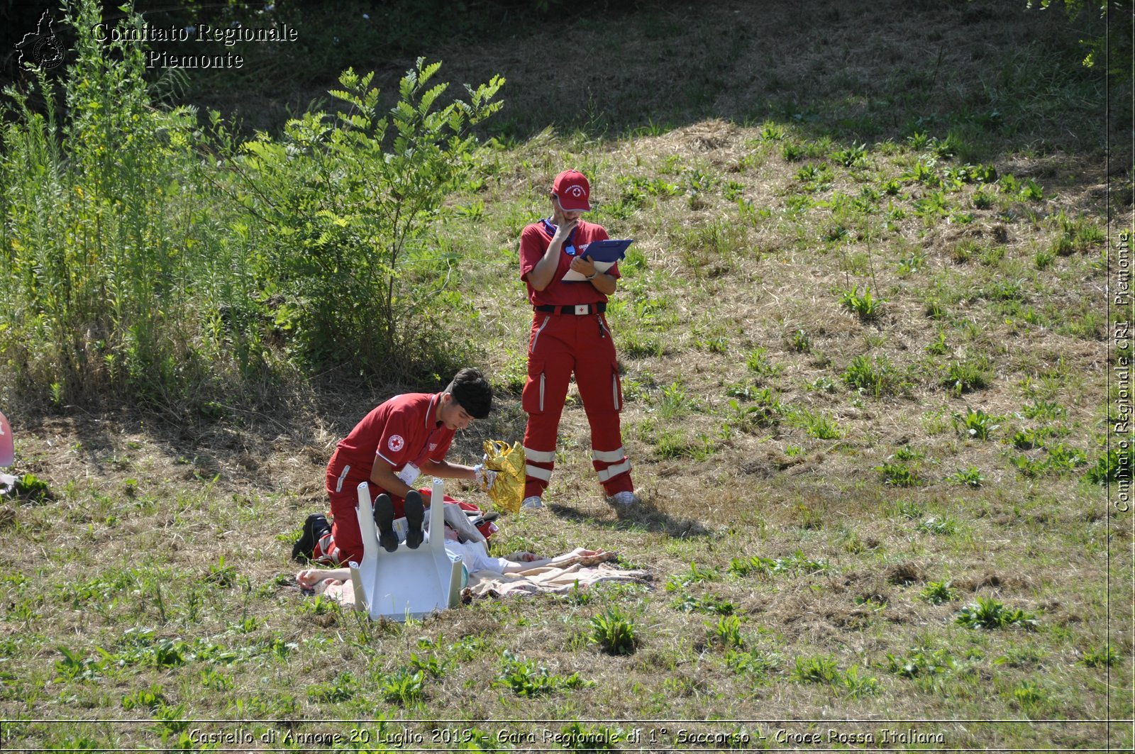 Castello di Annone 20 Luglio 2019 - Gara Regionale di 1 Soccorso - Croce Rossa Italiana - Comitato Regionale del Piemonte