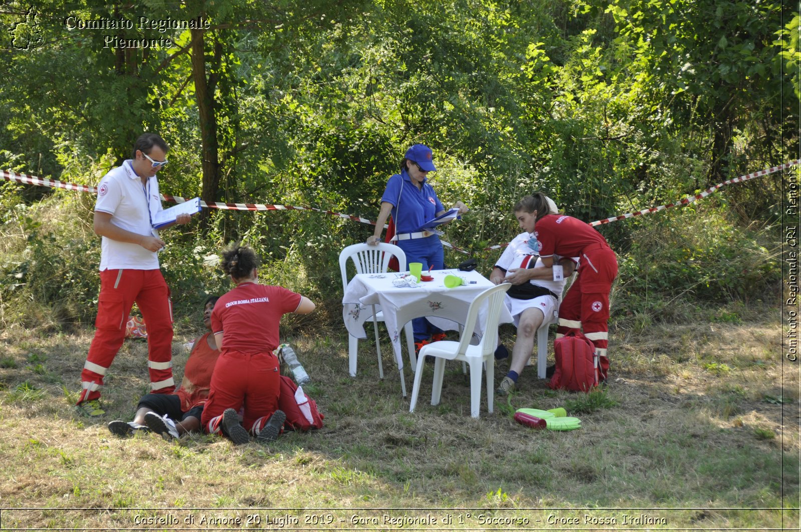 Castello di Annone 20 Luglio 2019 - Gara Regionale di 1 Soccorso - Croce Rossa Italiana - Comitato Regionale del Piemonte