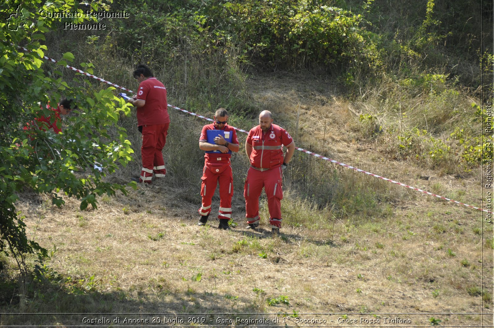 Castello di Annone 20 Luglio 2019 - Gara Regionale di 1 Soccorso - Croce Rossa Italiana - Comitato Regionale del Piemonte