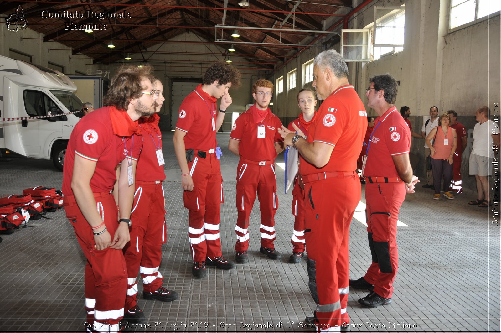 Castello di Annone 20 Luglio 2019 - Gara Regionale di 1 Soccorso - Croce Rossa Italiana - Comitato Regionale del Piemonte