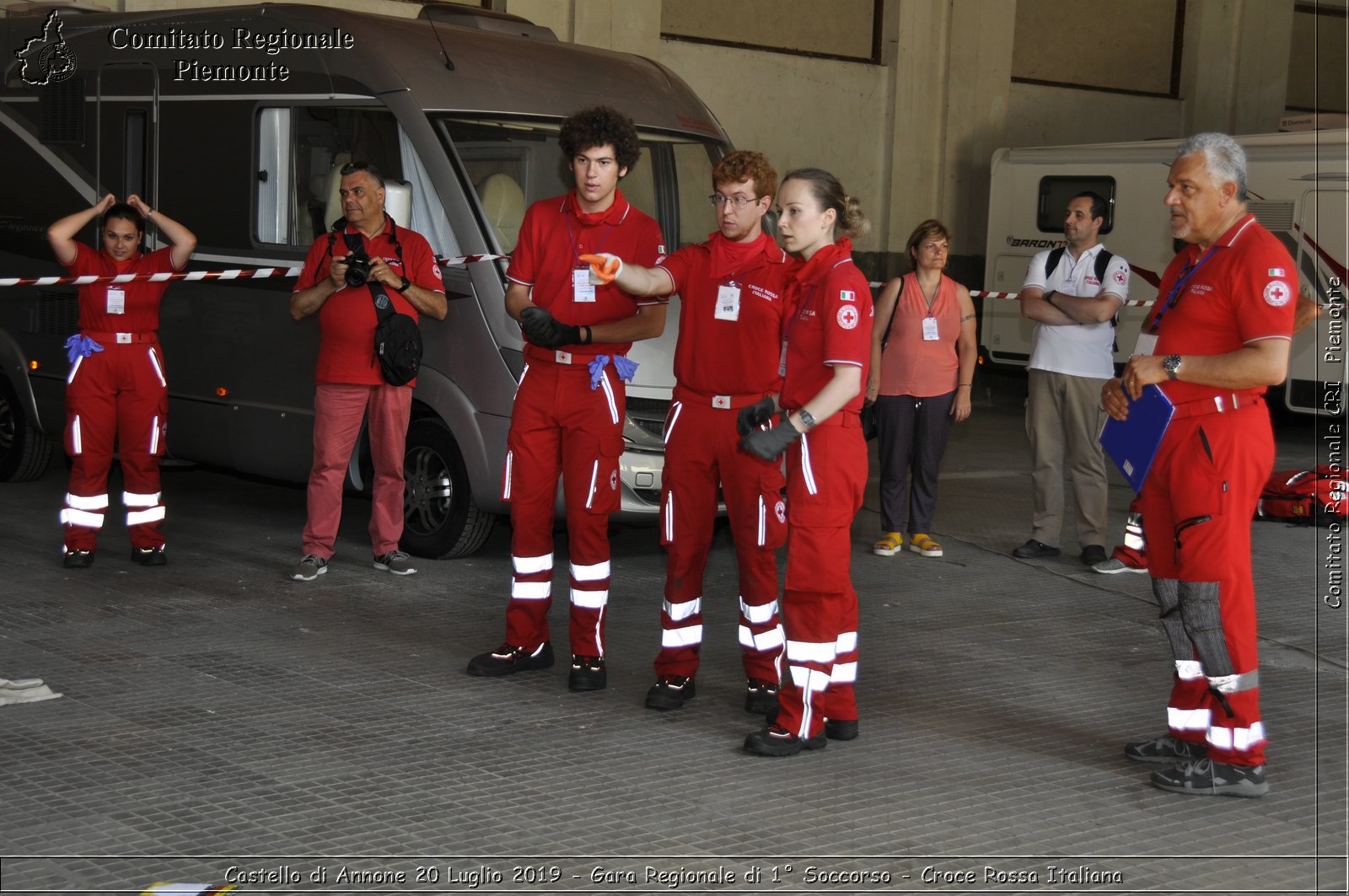 Castello di Annone 20 Luglio 2019 - Gara Regionale di 1 Soccorso - Croce Rossa Italiana - Comitato Regionale del Piemonte