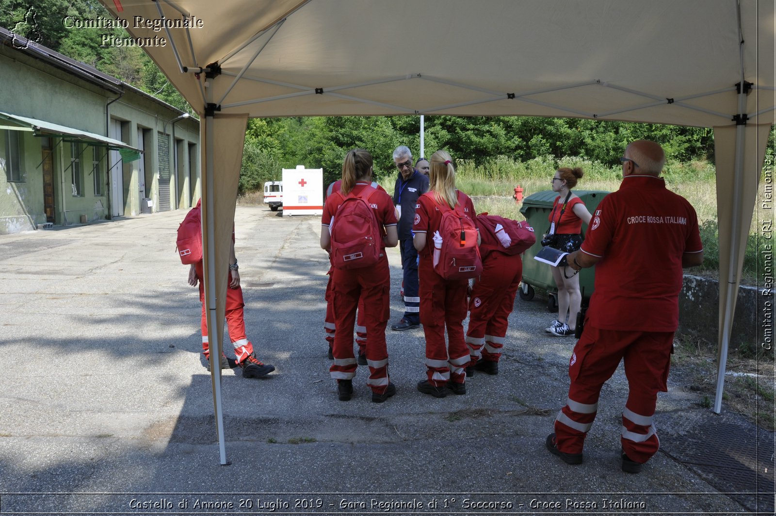 Castello di Annone 20 Luglio 2019 - Gara Regionale di 1 Soccorso - Croce Rossa Italiana - Comitato Regionale del Piemonte