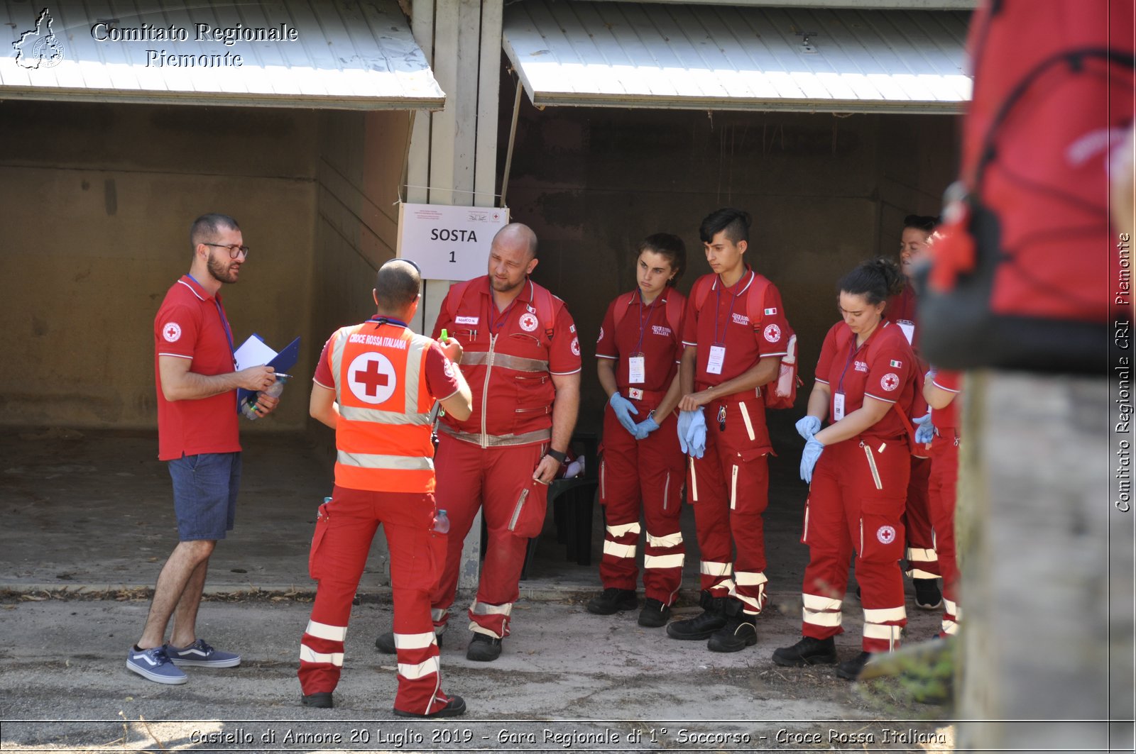 Castello di Annone 20 Luglio 2019 - Gara Regionale di 1 Soccorso - Croce Rossa Italiana - Comitato Regionale del Piemonte