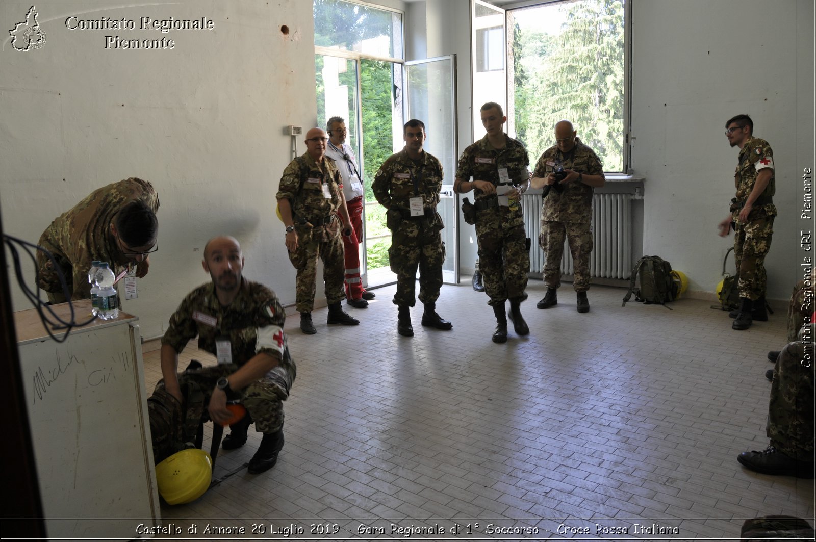 Castello di Annone 20 Luglio 2019 - Gara Regionale di 1 Soccorso - Croce Rossa Italiana - Comitato Regionale del Piemonte