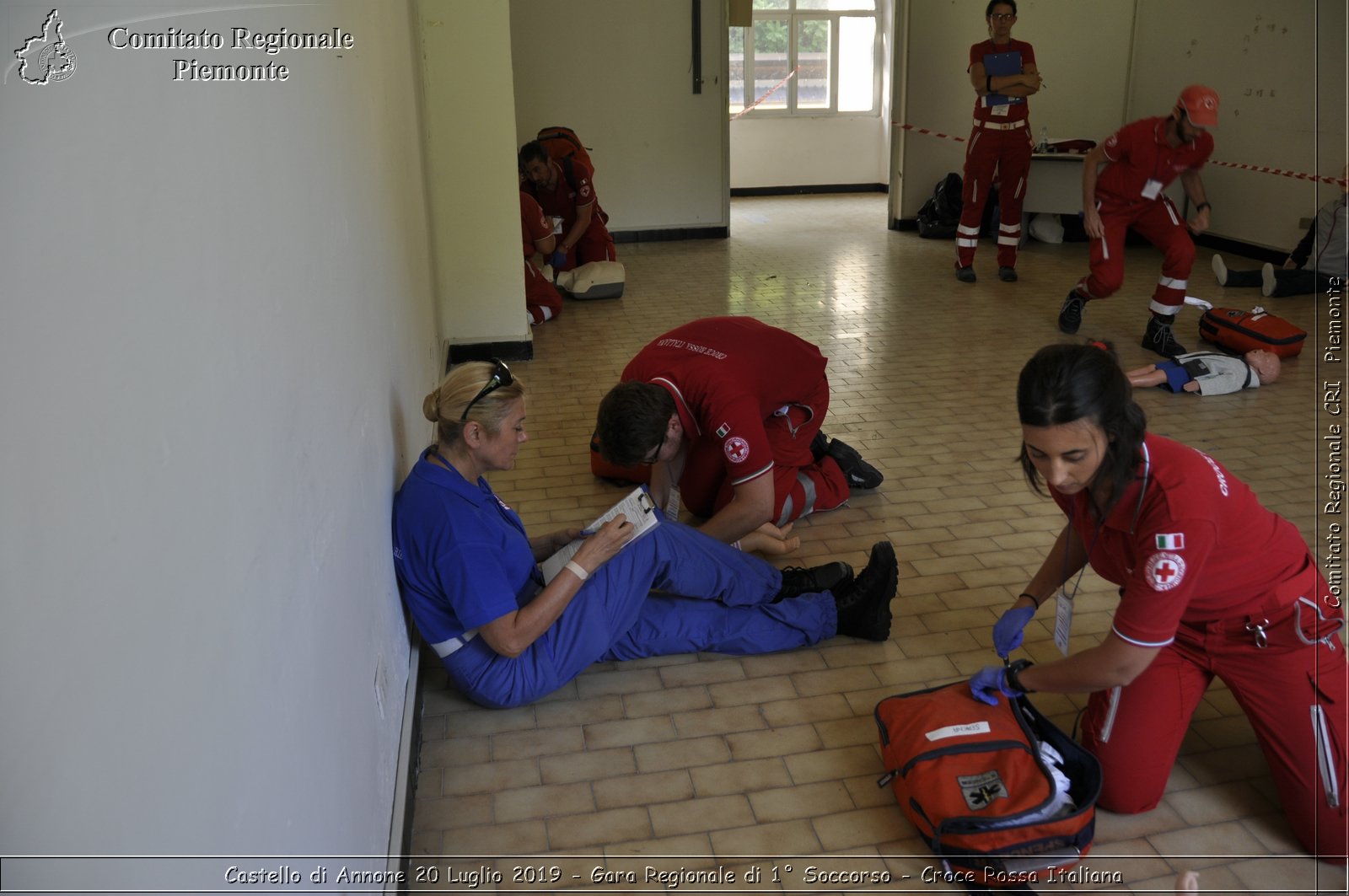 Castello di Annone 20 Luglio 2019 - Gara Regionale di 1 Soccorso - Croce Rossa Italiana - Comitato Regionale del Piemonte