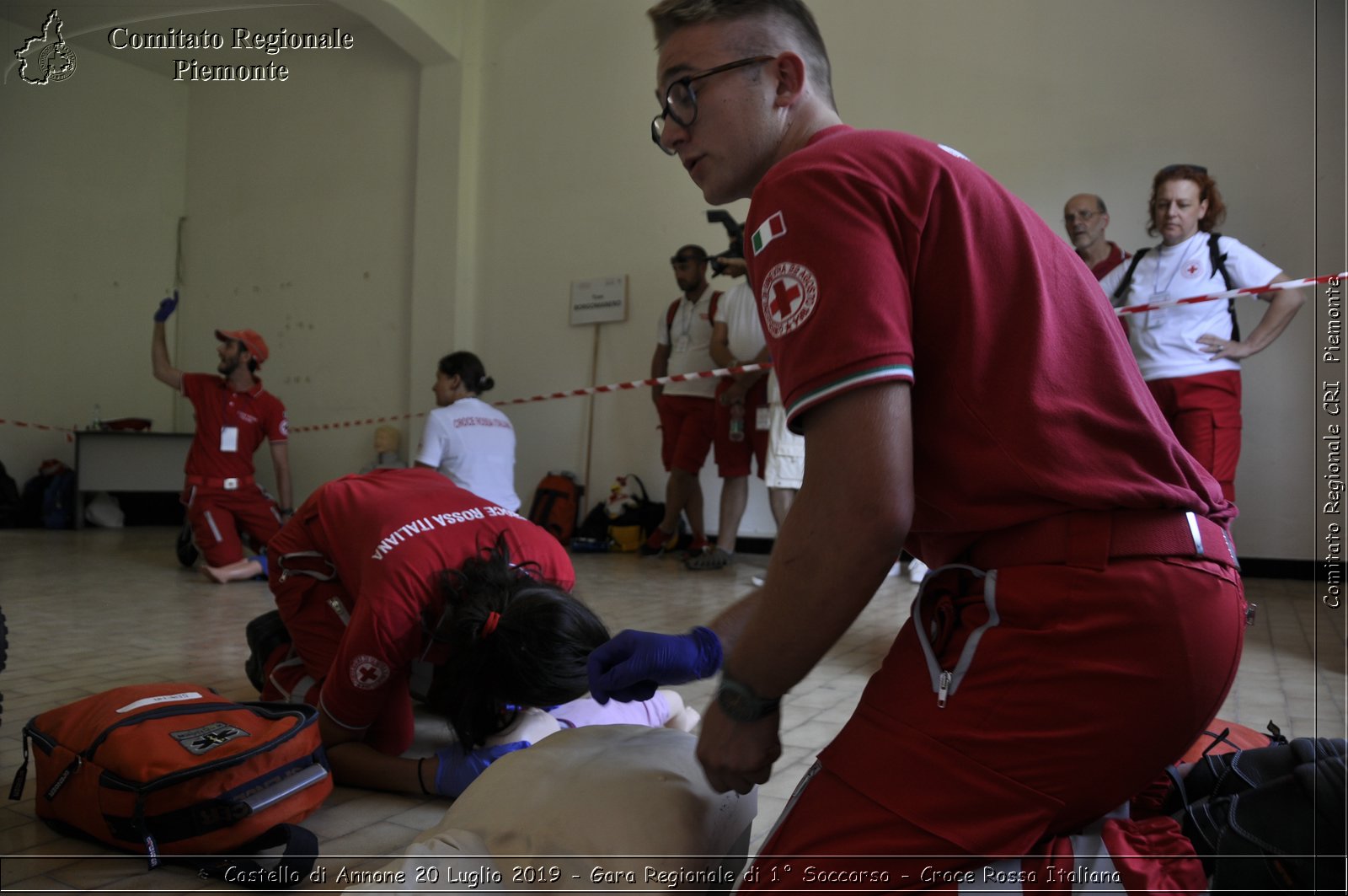 Castello di Annone 20 Luglio 2019 - Gara Regionale di 1 Soccorso - Croce Rossa Italiana - Comitato Regionale del Piemonte