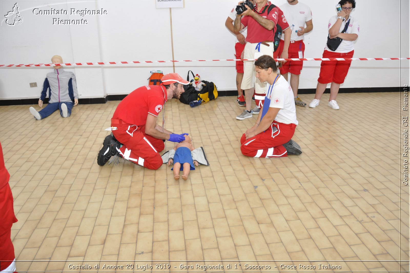 Castello di Annone 20 Luglio 2019 - Gara Regionale di 1 Soccorso - Croce Rossa Italiana - Comitato Regionale del Piemonte