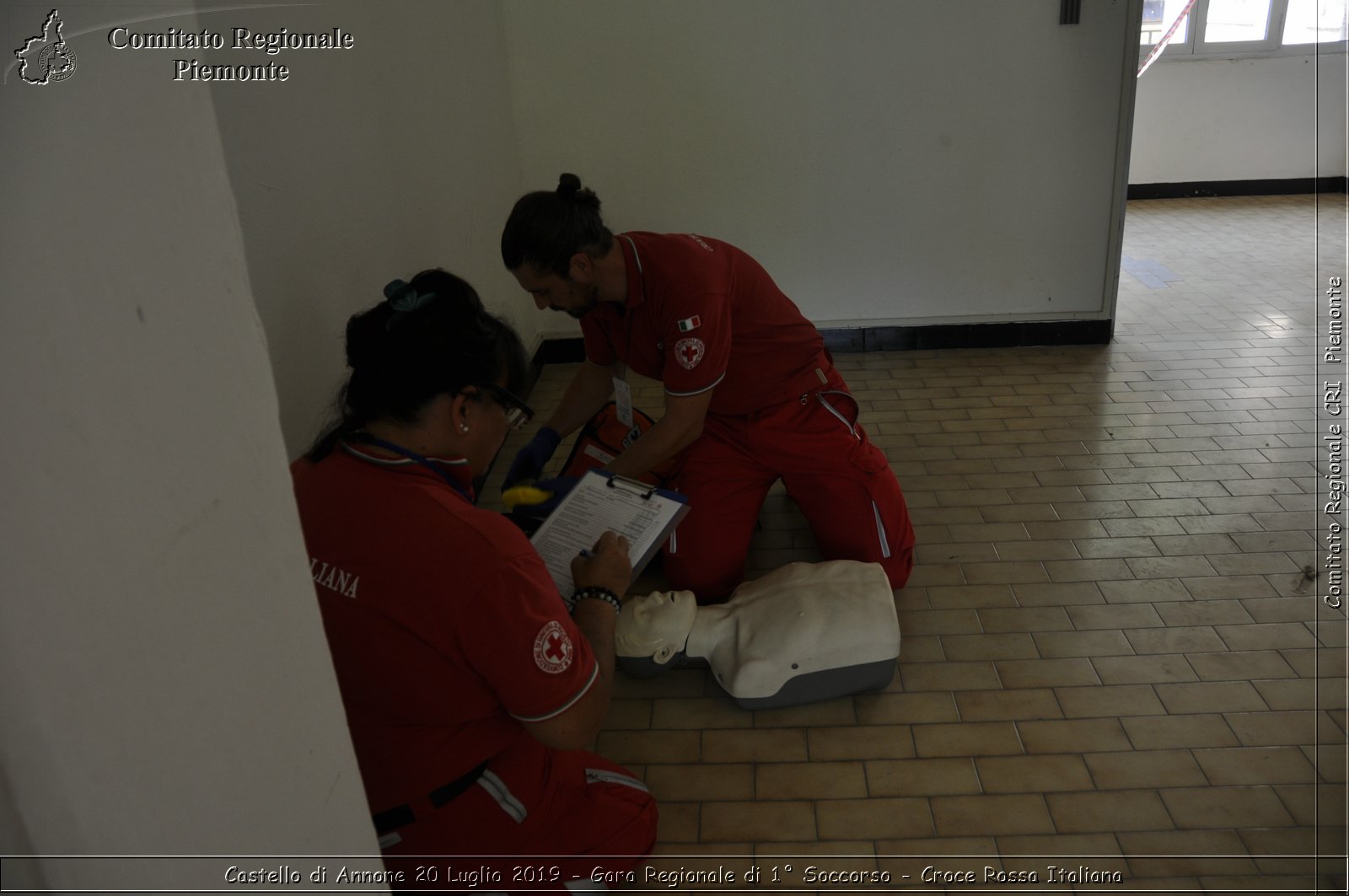 Castello di Annone 20 Luglio 2019 - Gara Regionale di 1 Soccorso - Croce Rossa Italiana - Comitato Regionale del Piemonte