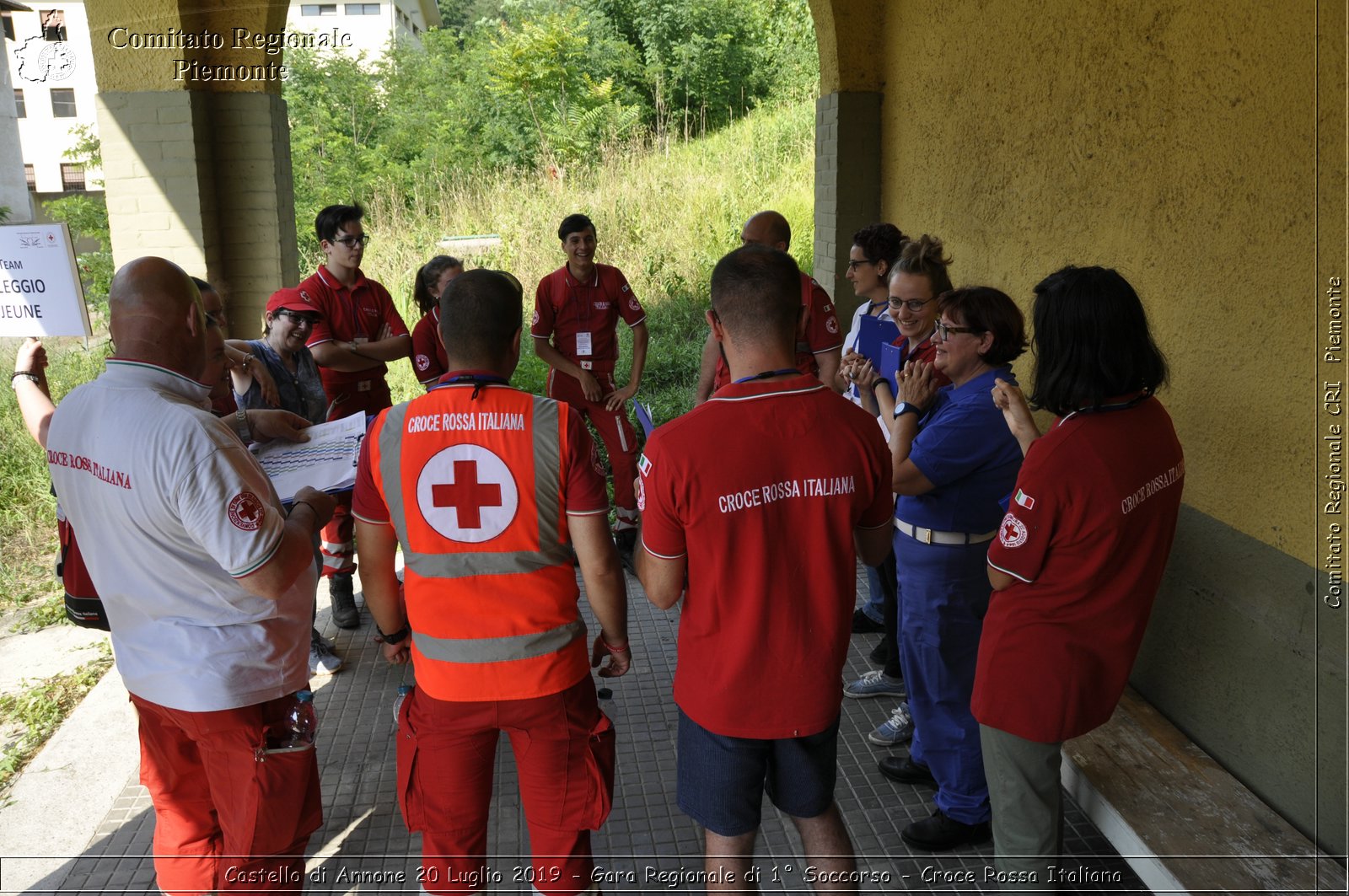 Castello di Annone 20 Luglio 2019 - Gara Regionale di 1 Soccorso - Croce Rossa Italiana - Comitato Regionale del Piemonte