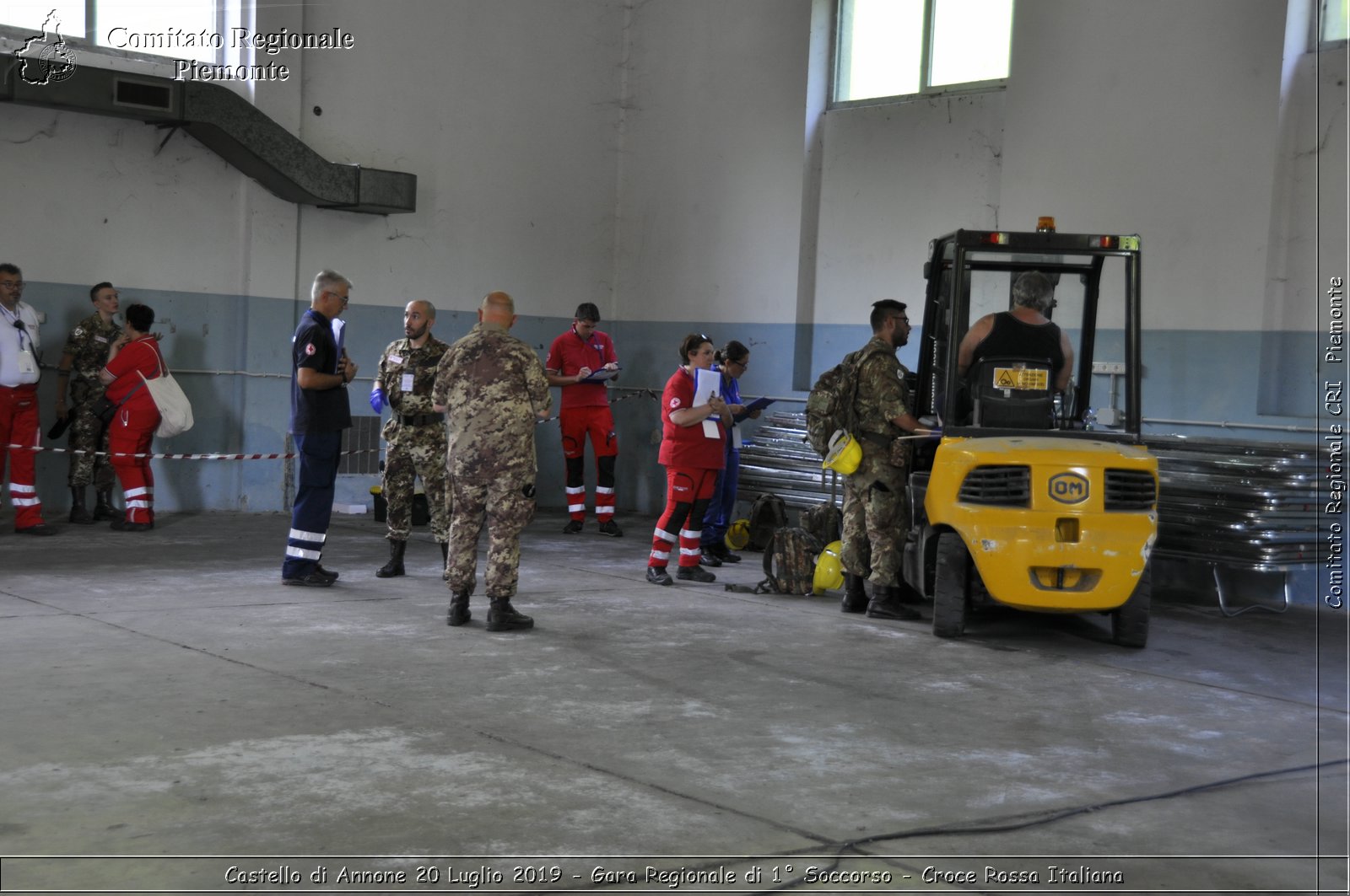 Castello di Annone 20 Luglio 2019 - Gara Regionale di 1 Soccorso - Croce Rossa Italiana - Comitato Regionale del Piemonte