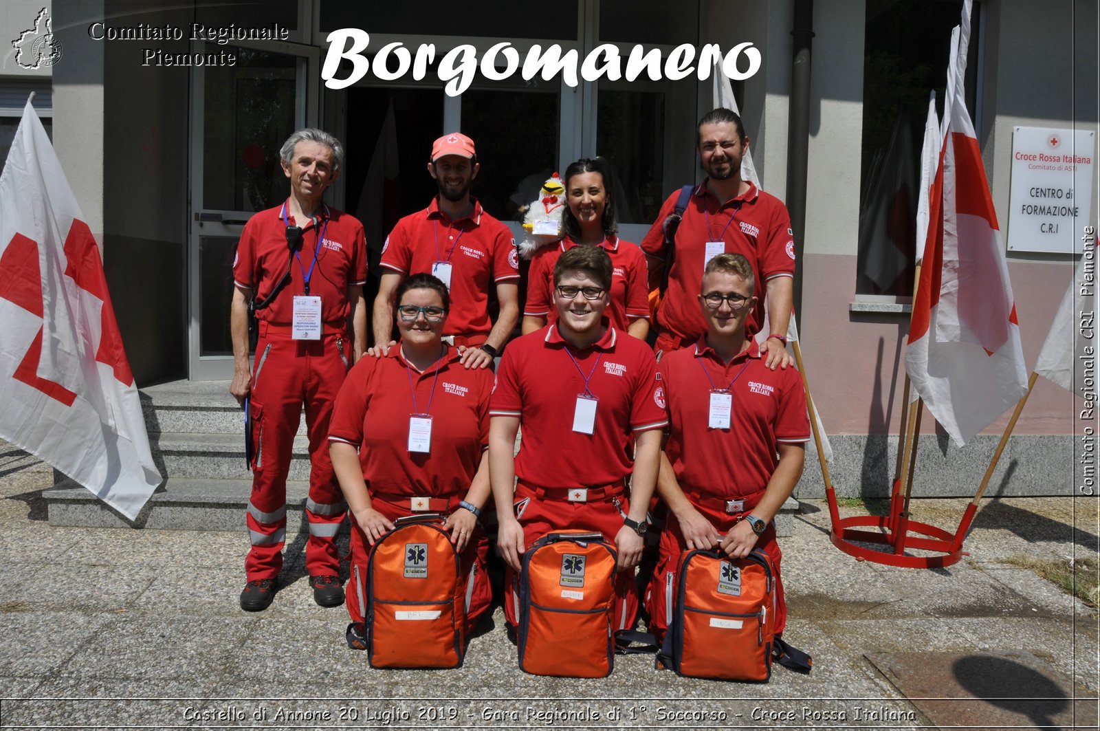 Castello di Annone 20 Luglio 2019 - Gara Regionale di 1 Soccorso - Croce Rossa Italiana - Comitato Regionale del Piemonte