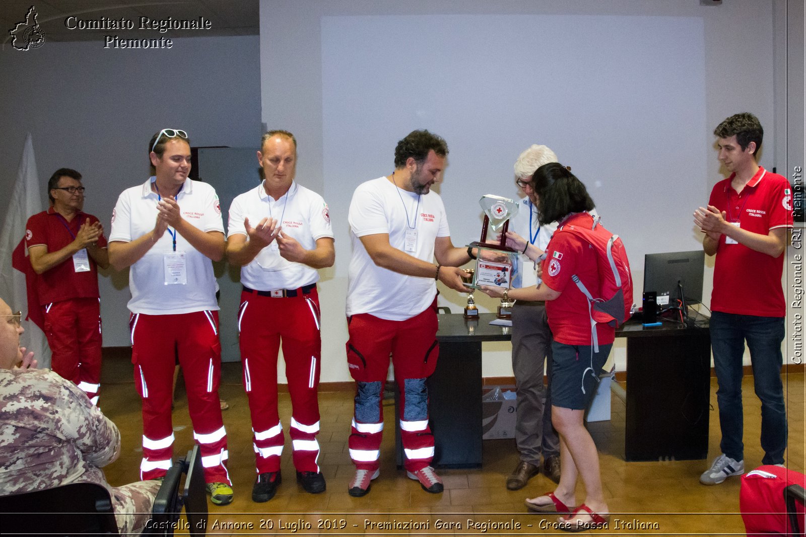 Castello di Annone 20 Luglio 2019 - Premiazioni Gara Regionale - Croce Rossa Italiana - Comitato Regionale del Piemonte