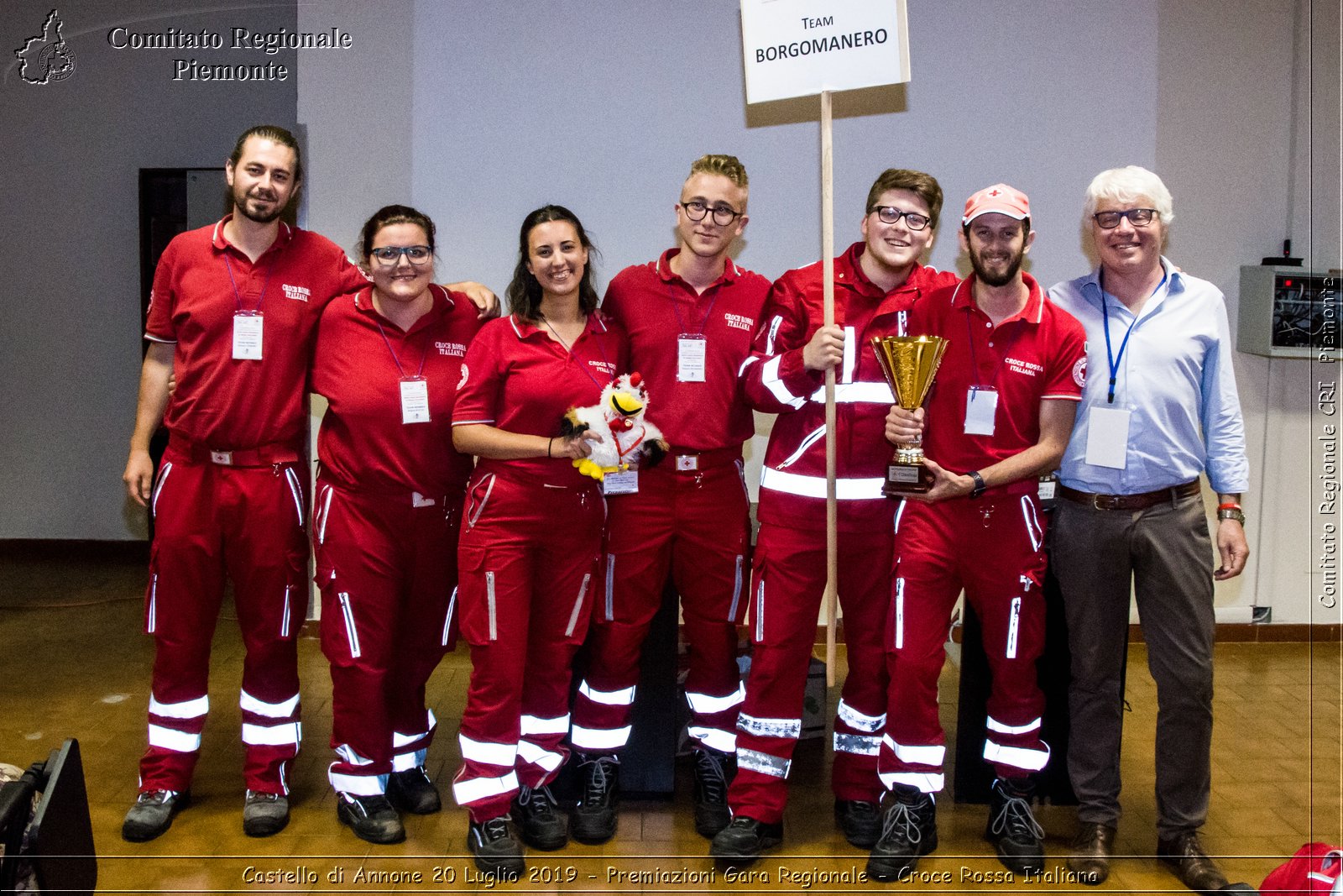 Castello di Annone 20 Luglio 2019 - Premiazioni Gara Regionale - Croce Rossa Italiana - Comitato Regionale del Piemonte