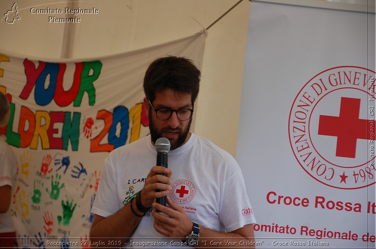 Roccapietra 27 Luglio 2019 - Inaugurazione Campo CRI "I Care Your Children" - Croce Rossa Italiana - Comitato Regionale del Piemonte