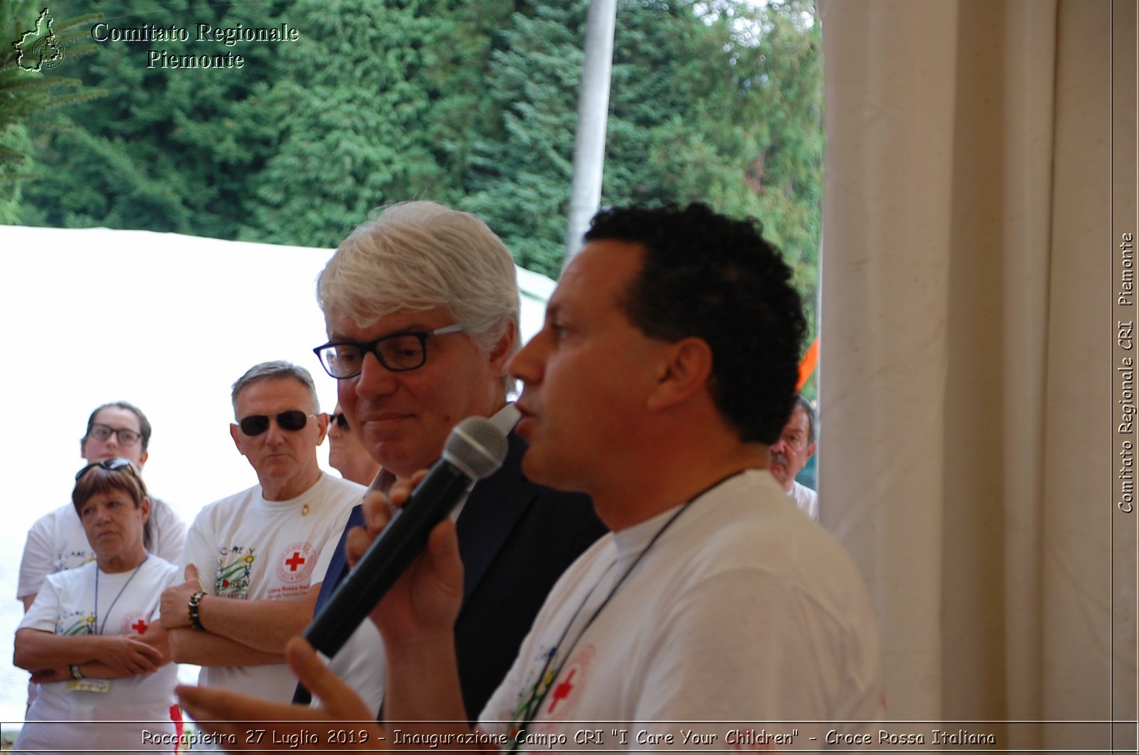 Roccapietra 27 Luglio 2019 - Inaugurazione Campo CRI "I Care Your Children" - Croce Rossa Italiana - Comitato Regionale del Piemonte