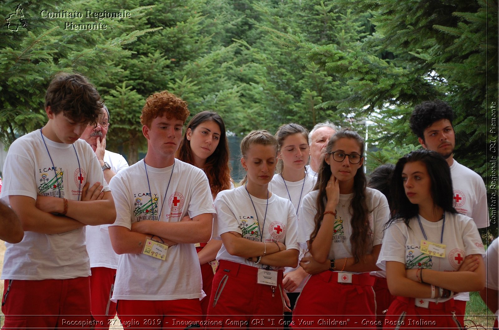 Roccapietra 27 Luglio 2019 - Inaugurazione Campo CRI "I Care Your Children" - Croce Rossa Italiana - Comitato Regionale del Piemonte