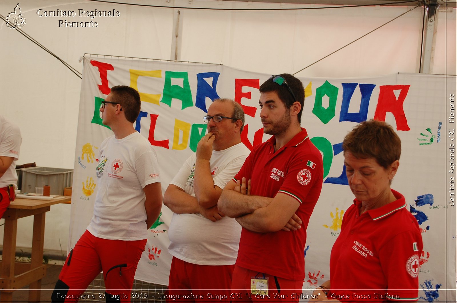 Roccapietra 27 Luglio 2019 - Inaugurazione Campo CRI "I Care Your Children" - Croce Rossa Italiana - Comitato Regionale del Piemonte