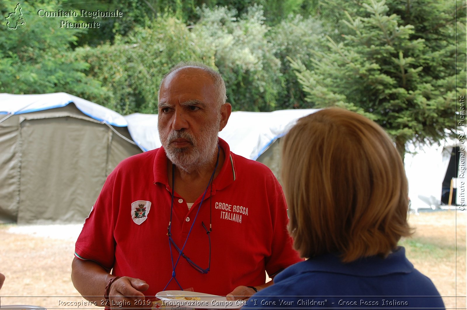 Roccapietra 27 Luglio 2019 - Inaugurazione Campo CRI "I Care Your Children" - Croce Rossa Italiana - Comitato Regionale del Piemonte