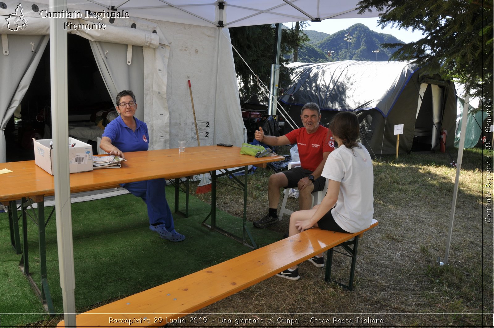 Roccapietra 29 Luglio 2019 - Una giornata al Campo - Croce Rossa Italiana - Comitato Regionale del Piemonte