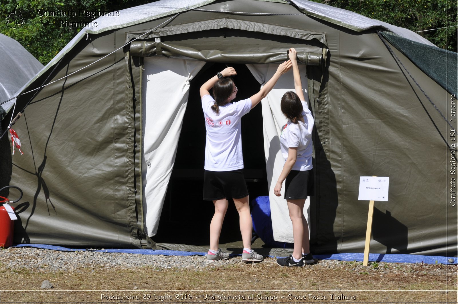 Roccapietra 29 Luglio 2019 - Una giornata al Campo - Croce Rossa Italiana - Comitato Regionale del Piemonte