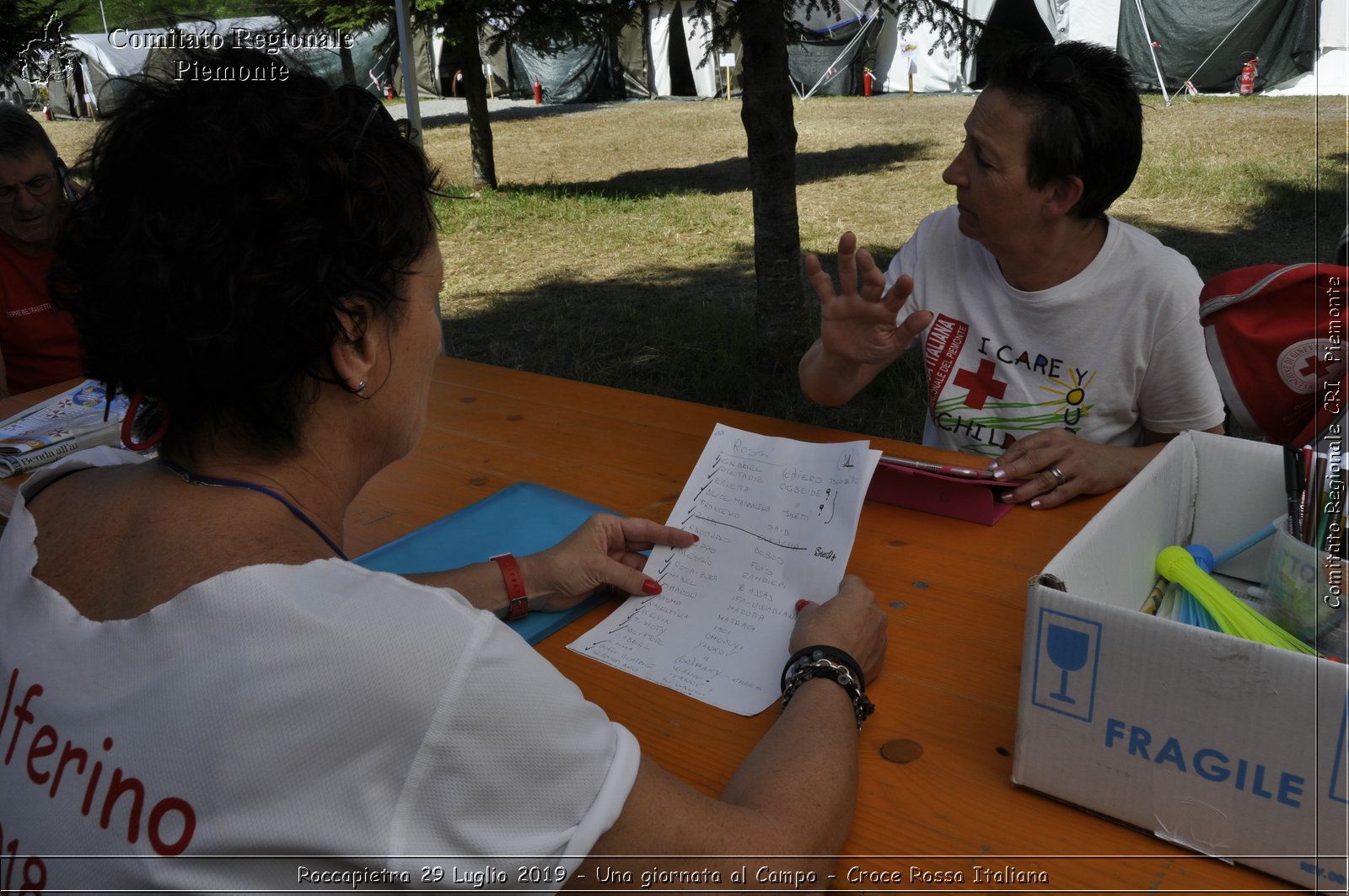 Roccapietra 29 Luglio 2019 - Una giornata al Campo - Croce Rossa Italiana - Comitato Regionale del Piemonte