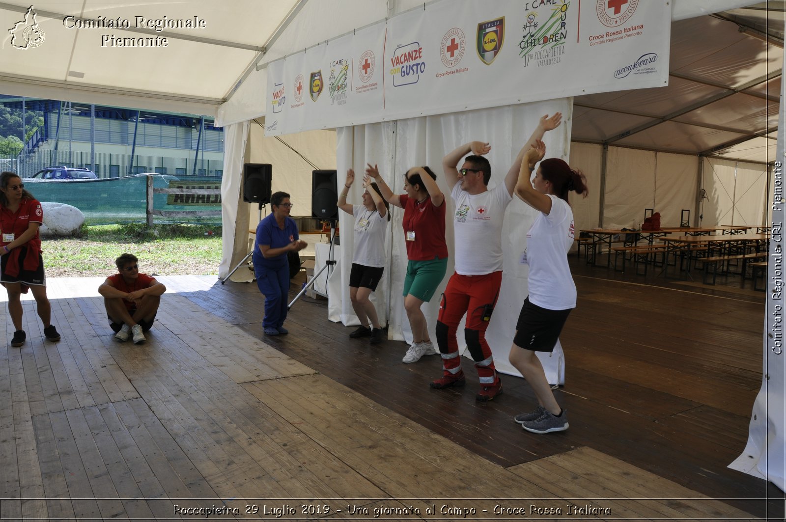 Roccapietra 29 Luglio 2019 - Una giornata al Campo - Croce Rossa Italiana - Comitato Regionale del Piemonte