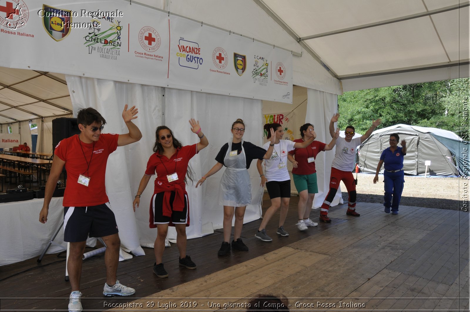 Roccapietra 29 Luglio 2019 - Una giornata al Campo - Croce Rossa Italiana - Comitato Regionale del Piemonte