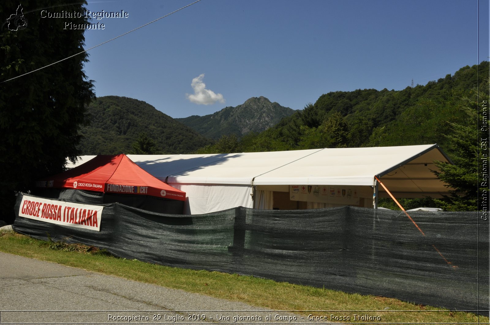 Roccapietra 29 Luglio 2019 - Una giornata al Campo - Croce Rossa Italiana - Comitato Regionale del Piemonte