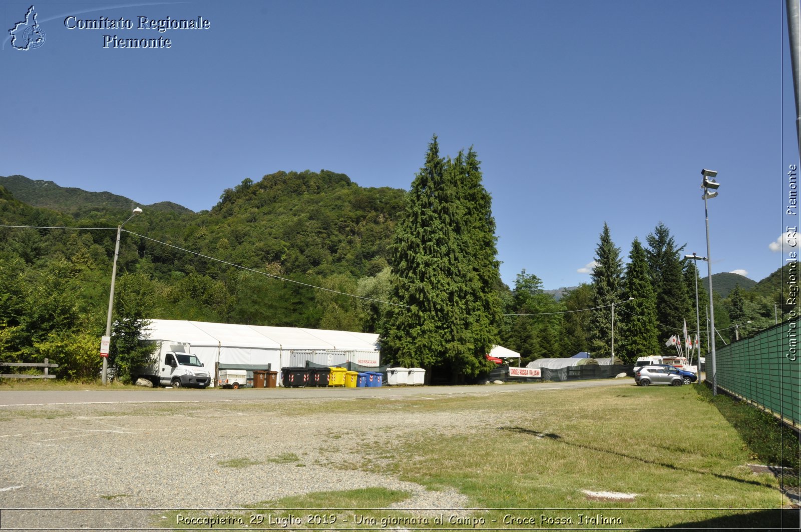 Roccapietra 29 Luglio 2019 - Una giornata al Campo - Croce Rossa Italiana - Comitato Regionale del Piemonte