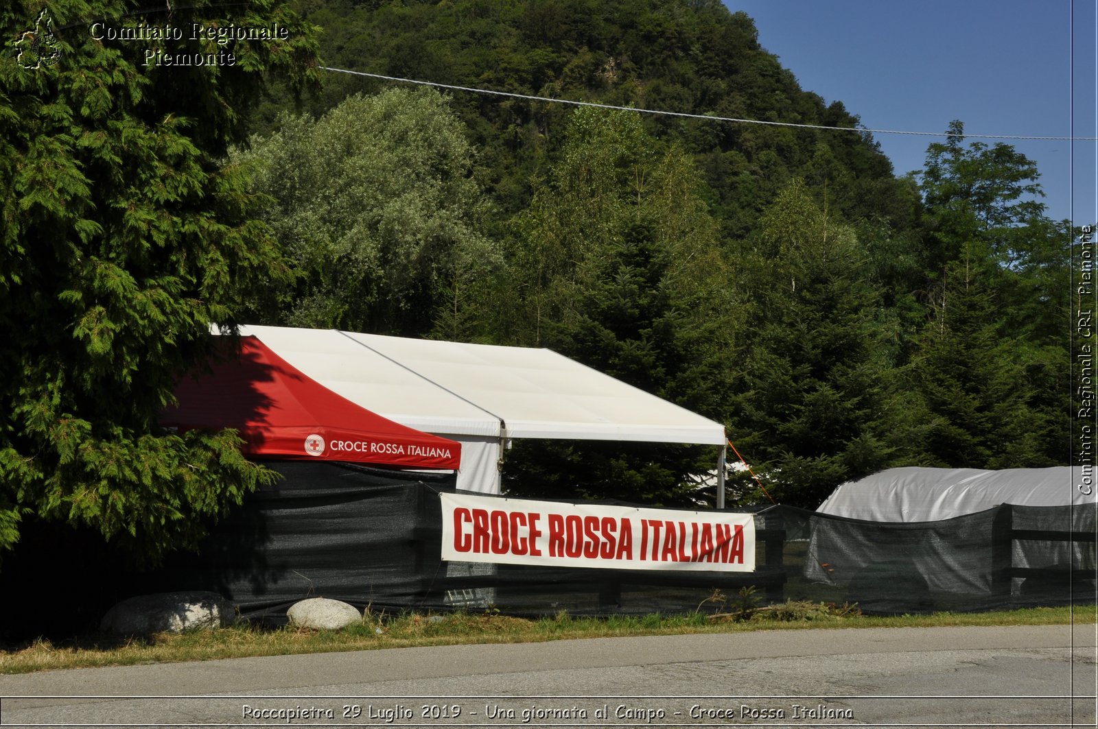 Roccapietra 29 Luglio 2019 - Una giornata al Campo - Croce Rossa Italiana - Comitato Regionale del Piemonte