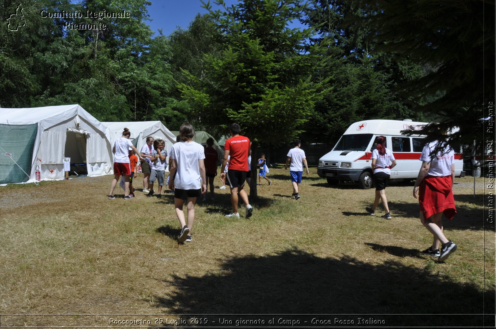 Roccapietra 29 Luglio 2019 - Una giornata al Campo - Croce Rossa Italiana - Comitato Regionale del Piemonte