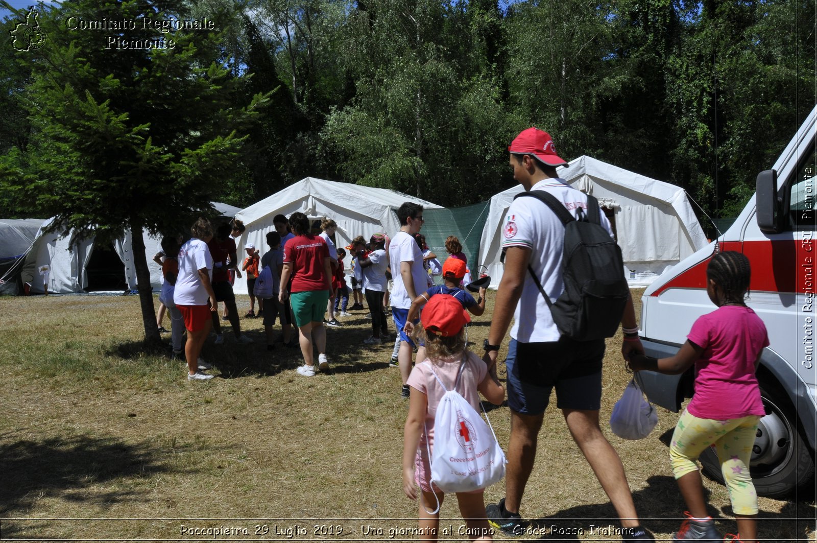 Roccapietra 29 Luglio 2019 - Una giornata al Campo - Croce Rossa Italiana - Comitato Regionale del Piemonte