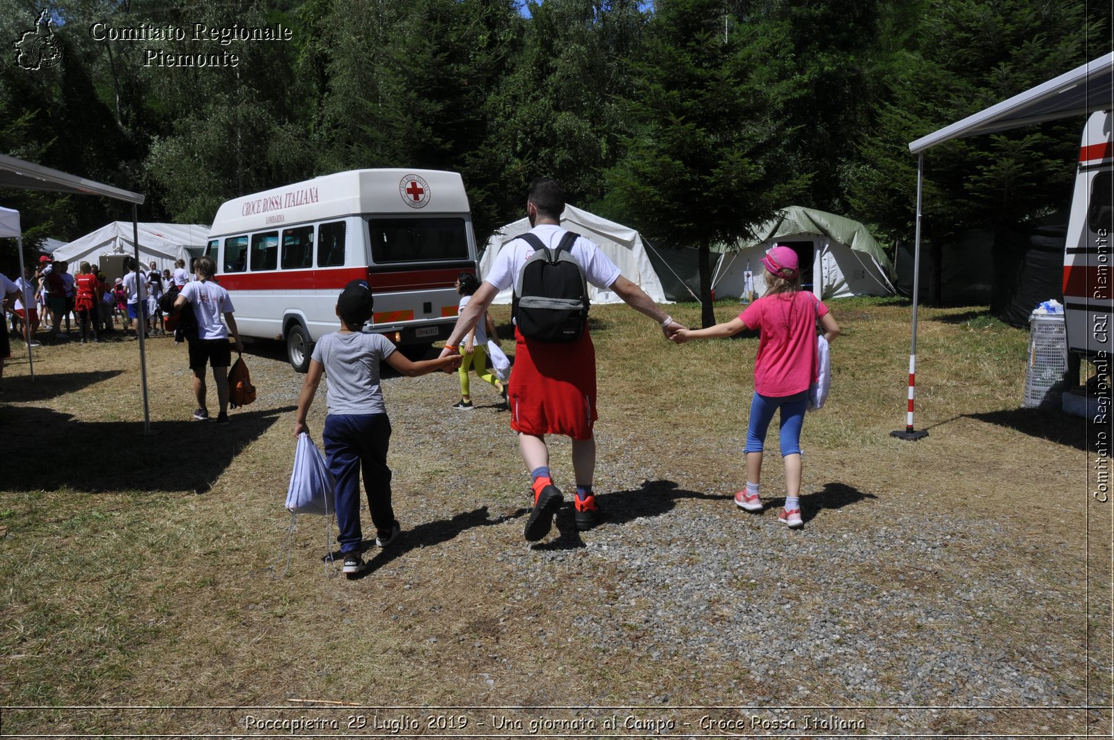 Roccapietra 29 Luglio 2019 - Una giornata al Campo - Croce Rossa Italiana - Comitato Regionale del Piemonte