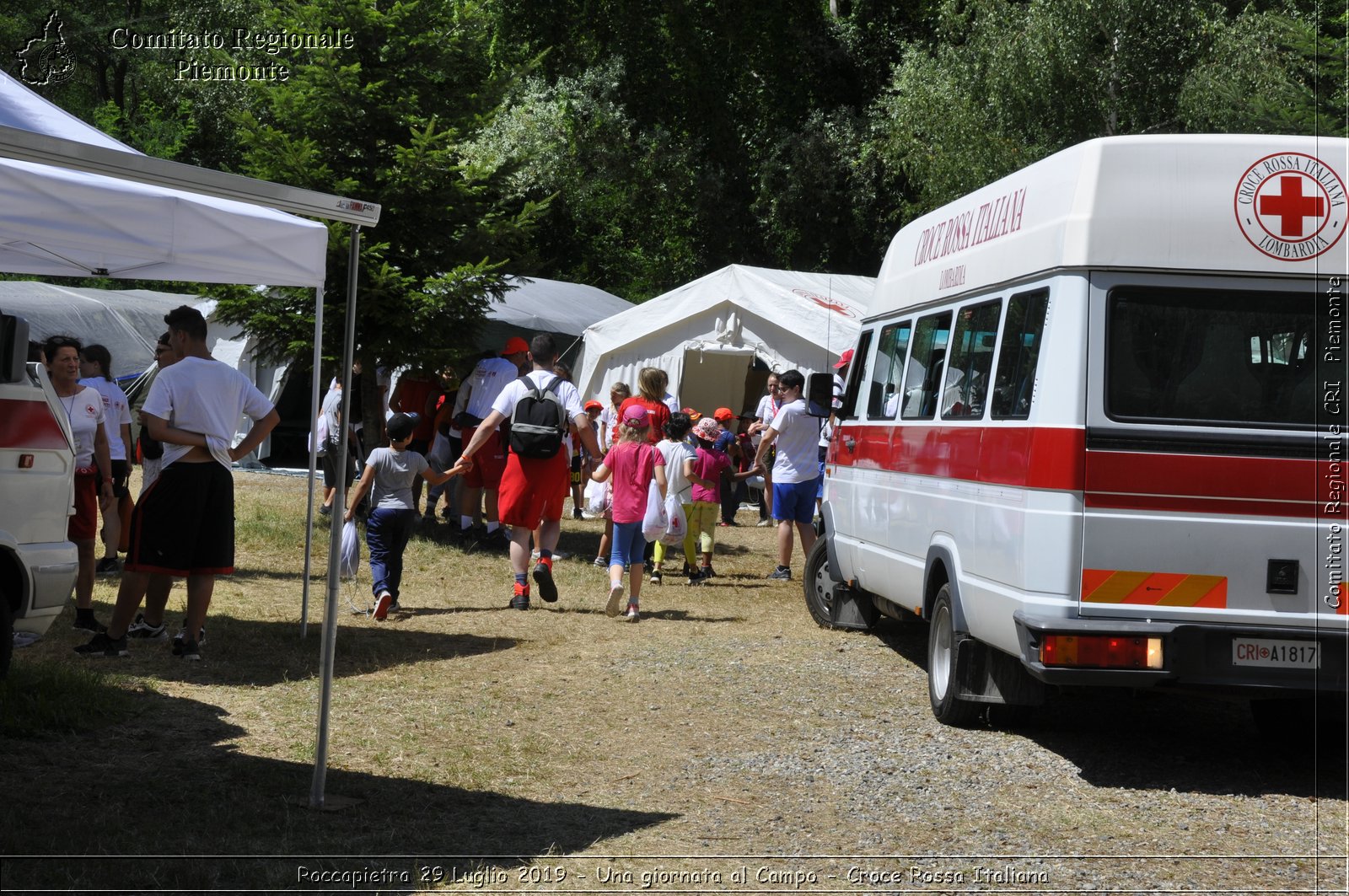 Roccapietra 29 Luglio 2019 - Una giornata al Campo - Croce Rossa Italiana - Comitato Regionale del Piemonte