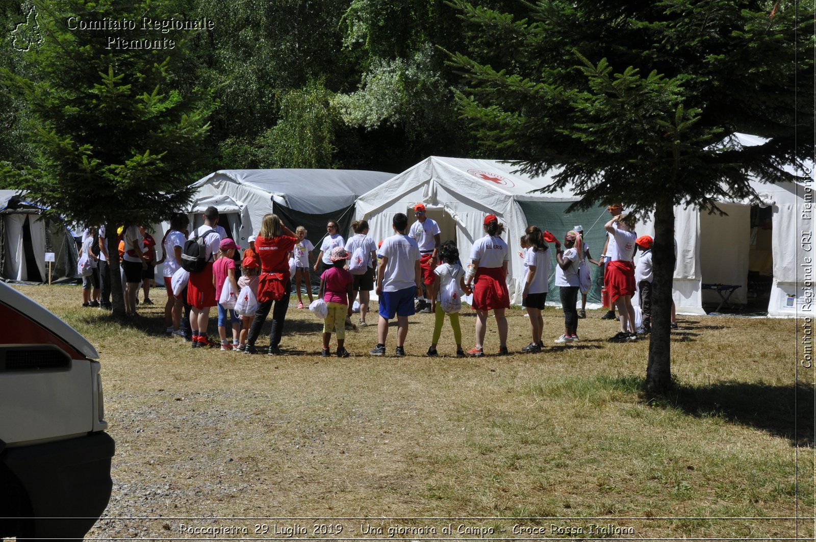 Roccapietra 29 Luglio 2019 - Una giornata al Campo - Croce Rossa Italiana - Comitato Regionale del Piemonte