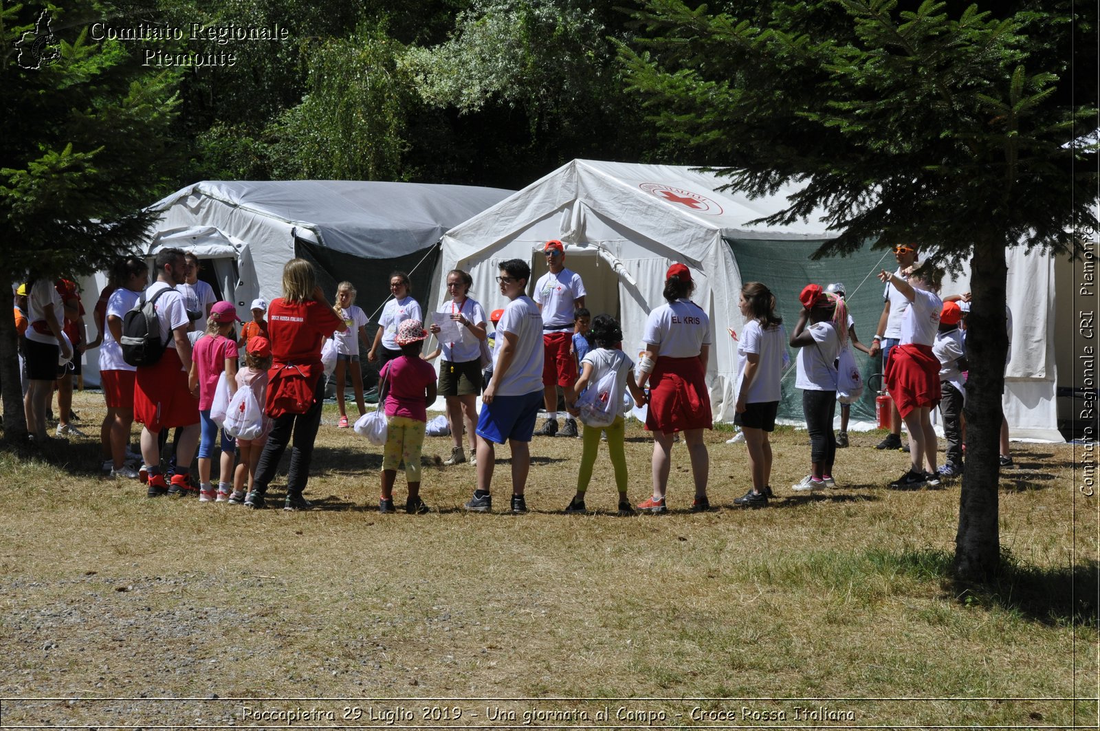 Roccapietra 29 Luglio 2019 - Una giornata al Campo - Croce Rossa Italiana - Comitato Regionale del Piemonte