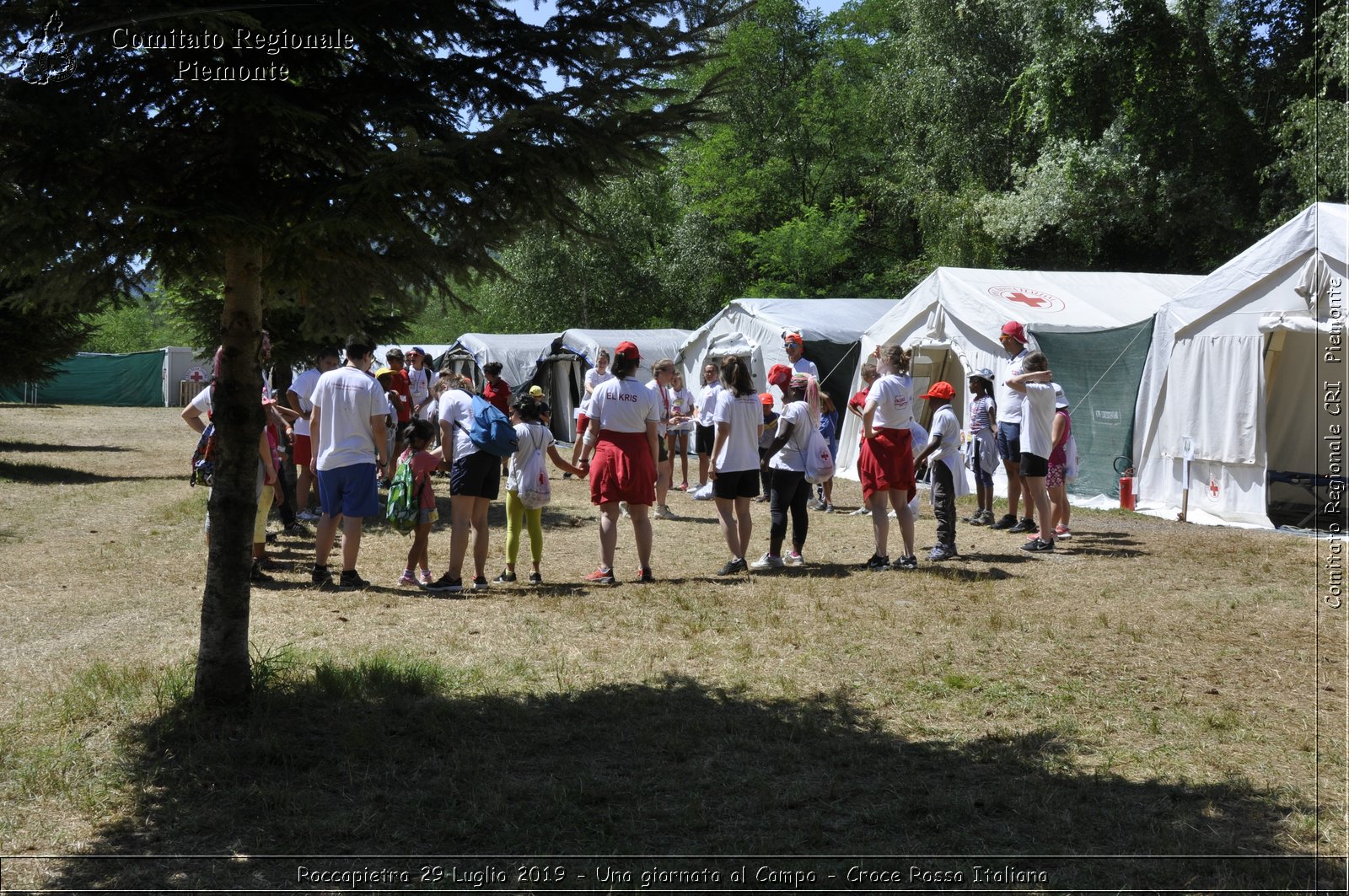 Roccapietra 29 Luglio 2019 - Una giornata al Campo - Croce Rossa Italiana - Comitato Regionale del Piemonte