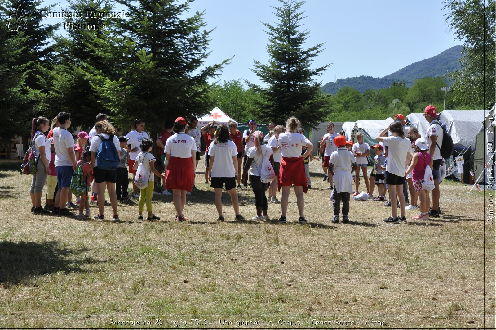 Roccapietra 29 Luglio 2019 - Una giornata al Campo - Croce Rossa Italiana - Comitato Regionale del Piemonte