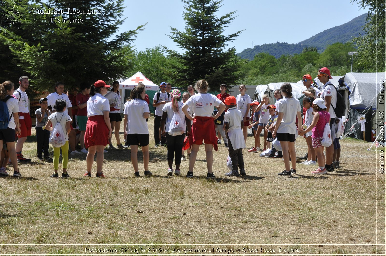 Roccapietra 29 Luglio 2019 - Una giornata al Campo - Croce Rossa Italiana - Comitato Regionale del Piemonte