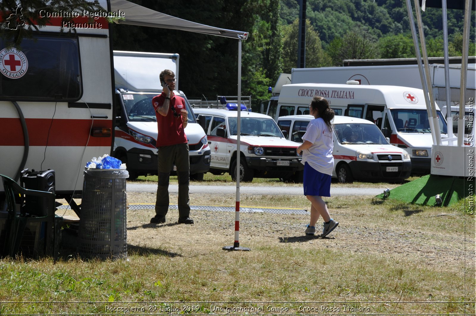 Roccapietra 29 Luglio 2019 - Una giornata al Campo - Croce Rossa Italiana - Comitato Regionale del Piemonte