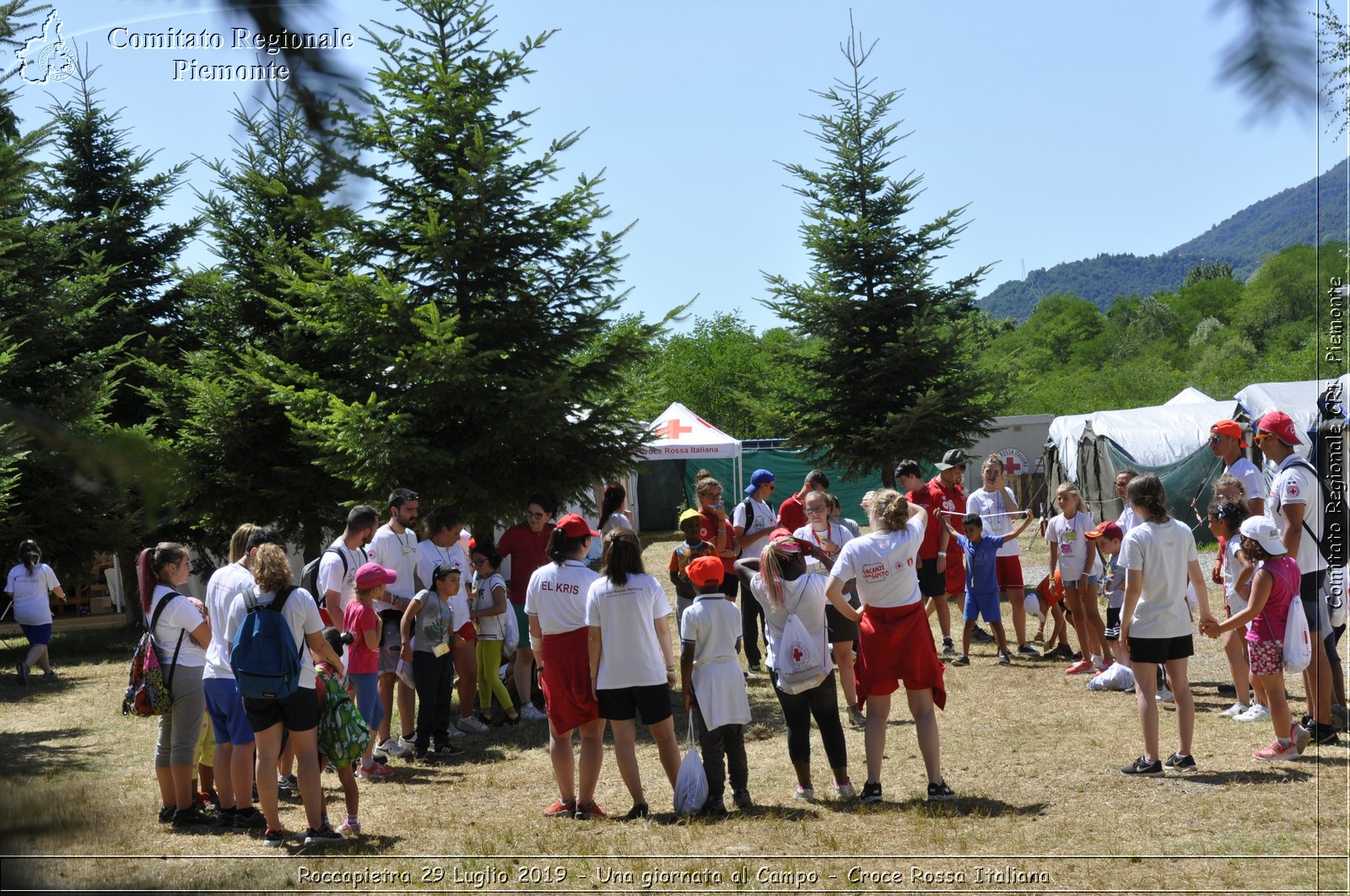 Roccapietra 29 Luglio 2019 - Una giornata al Campo - Croce Rossa Italiana - Comitato Regionale del Piemonte